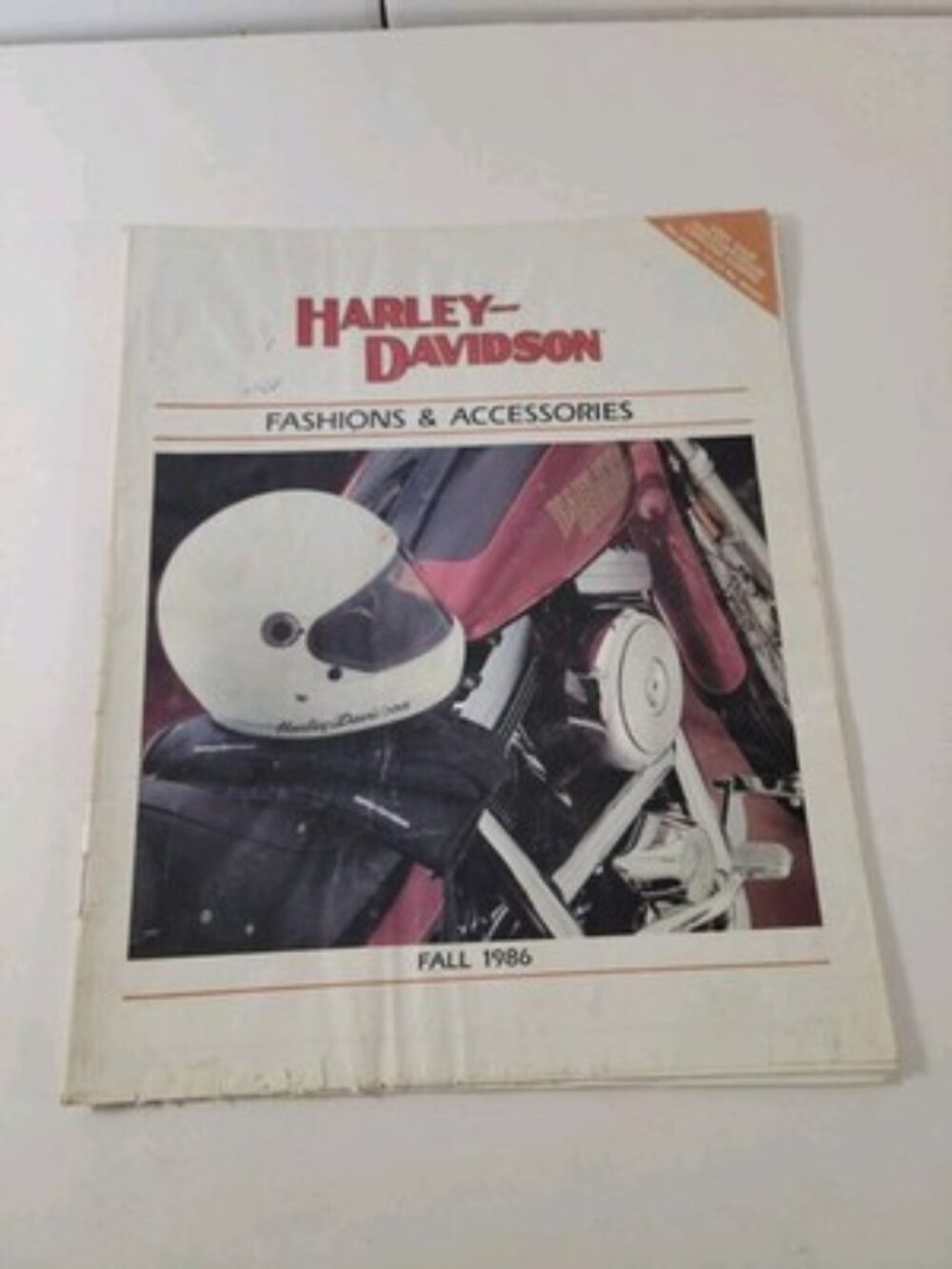 Harley-Davidson Fashions Accessories Fall 1986 Catalog 99458-86V